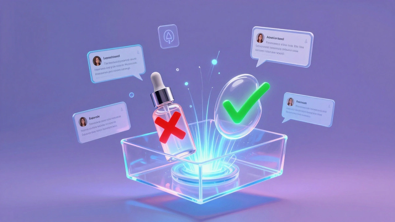 A smart beauty subscription box with AI-driven content changing based on user preferences.