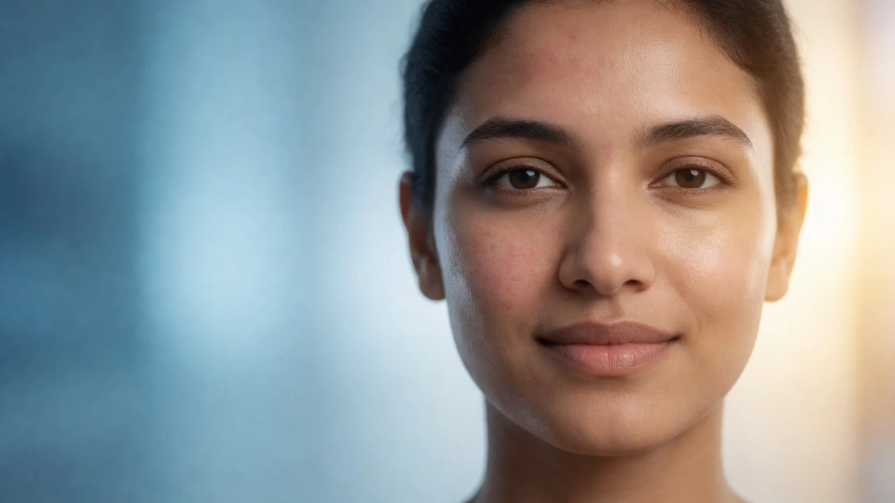 Transition from acne-prone skin to clear, radiant complexion